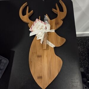 Bamboo Deer Head Cutting Board